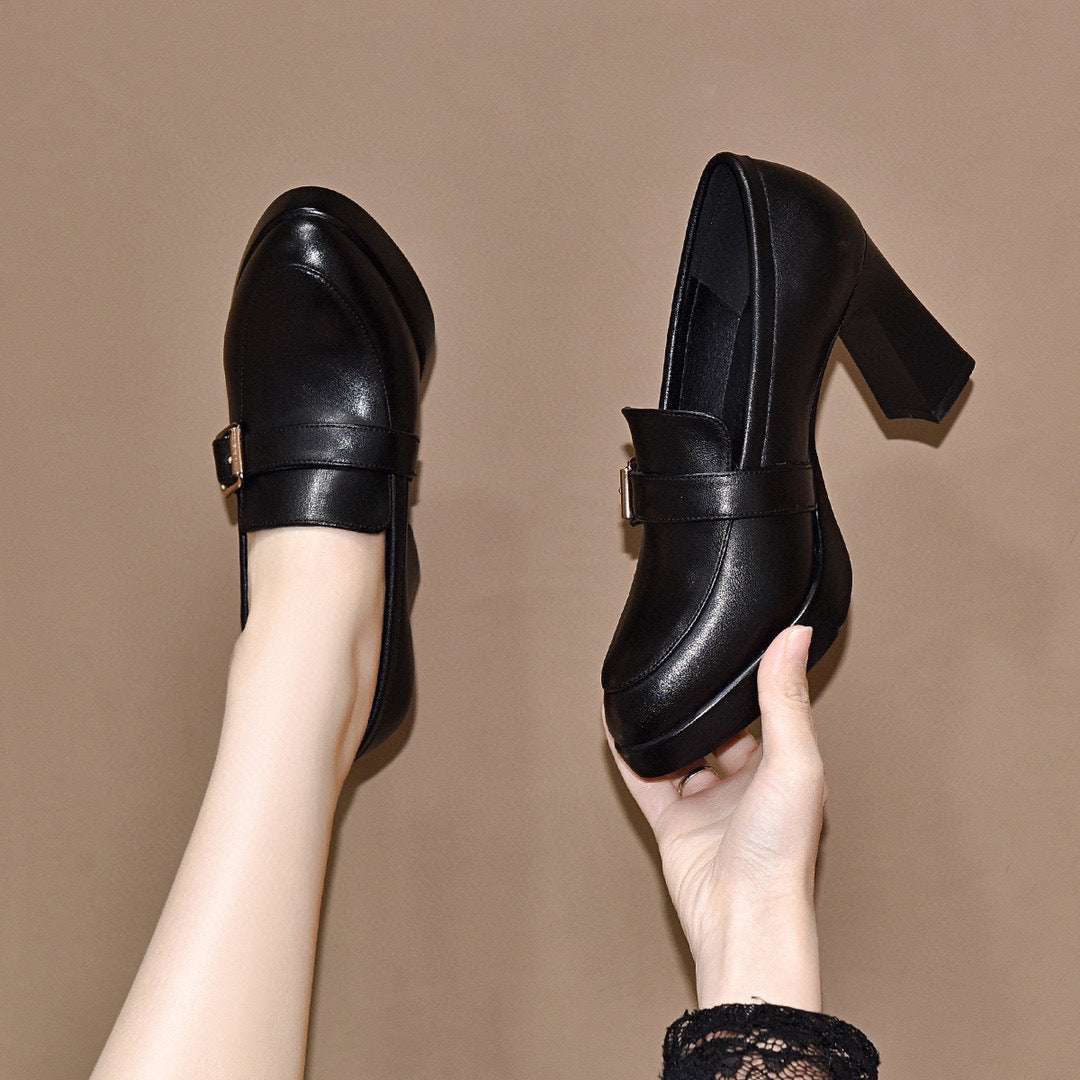 Ella | Loafers met hak