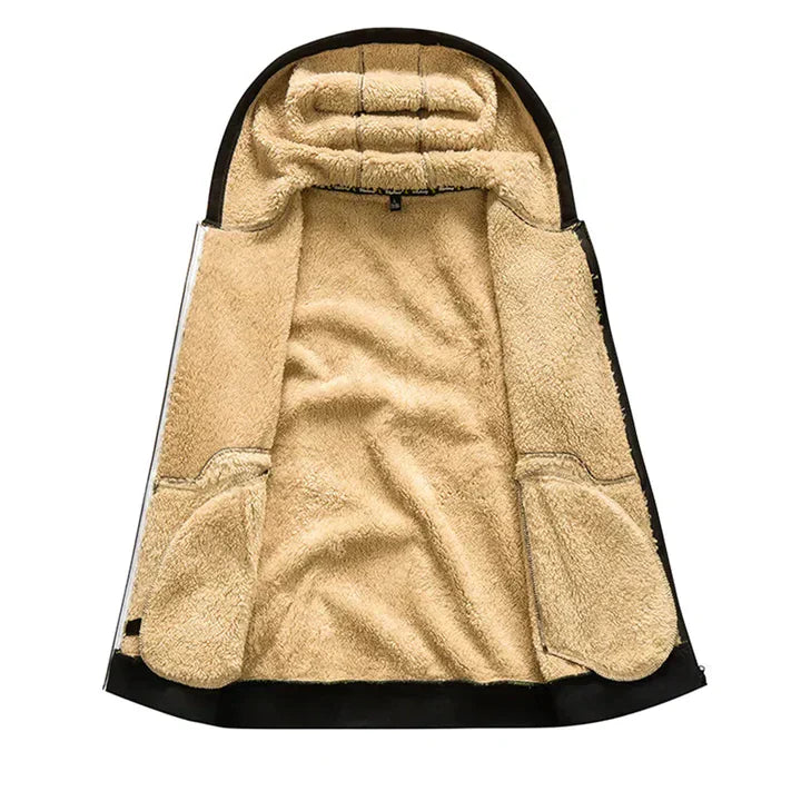 ARNO | Winterjas met capuchon fleece