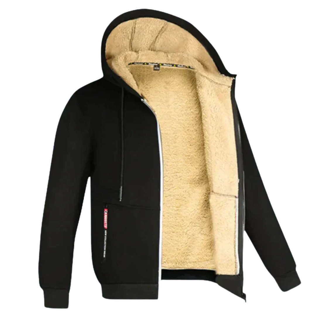 ARNO | Winterjas met capuchon fleece