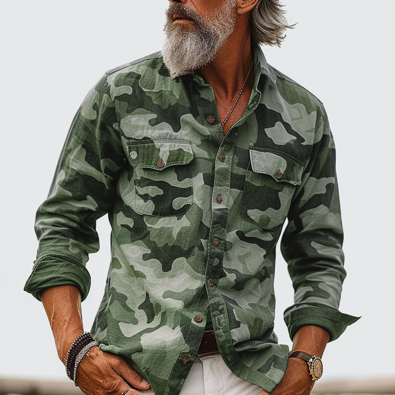 Brian™ Camouflage Overhemd