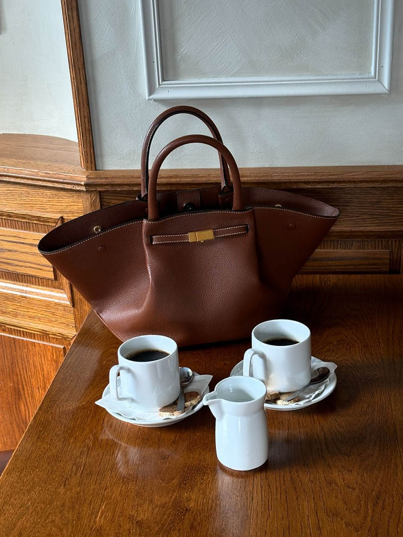 Melanie - Leren Shopper Tas