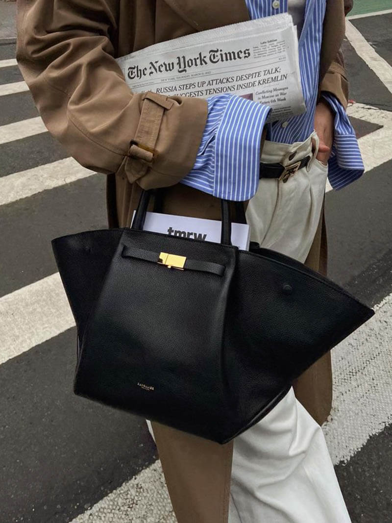 Melanie - Leren Shopper Tas