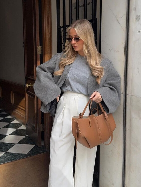 Viola - Luxe Leren Shopper