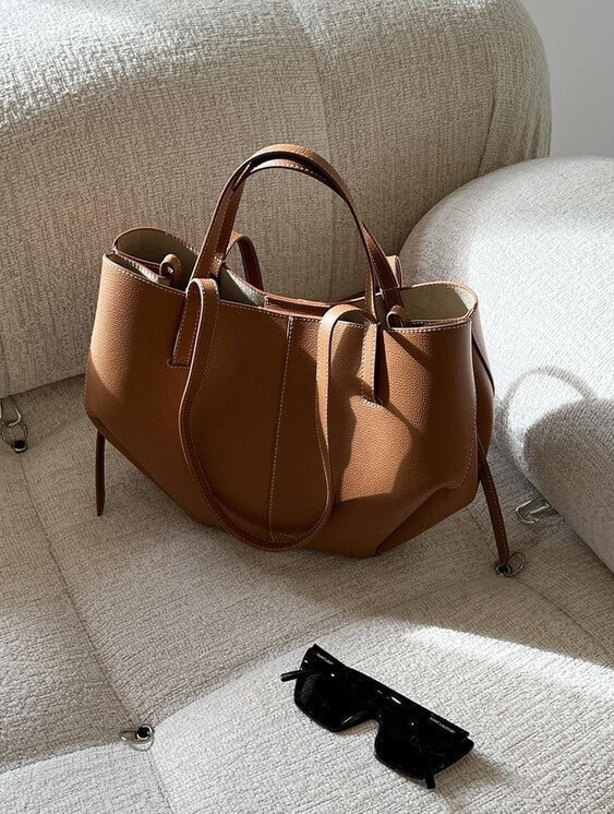 Viola - Luxe Leren Shopper