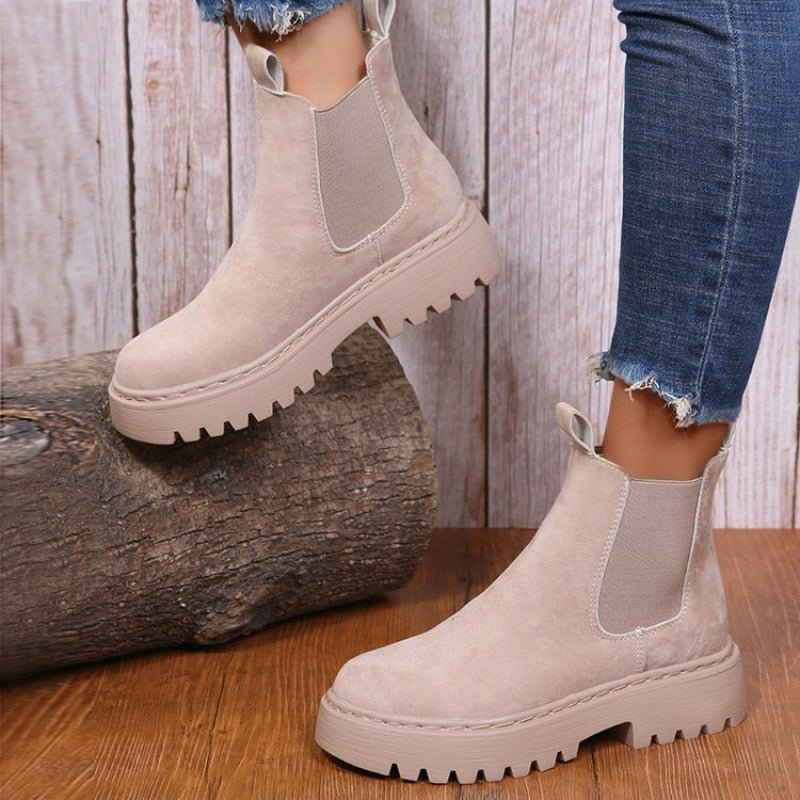 GS Slip-On Winter | Orthopedische vrouwen winterlaars zonder veters