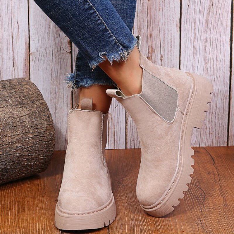 GS Slip-On Winter | Orthopedische vrouwen winterlaars zonder veters