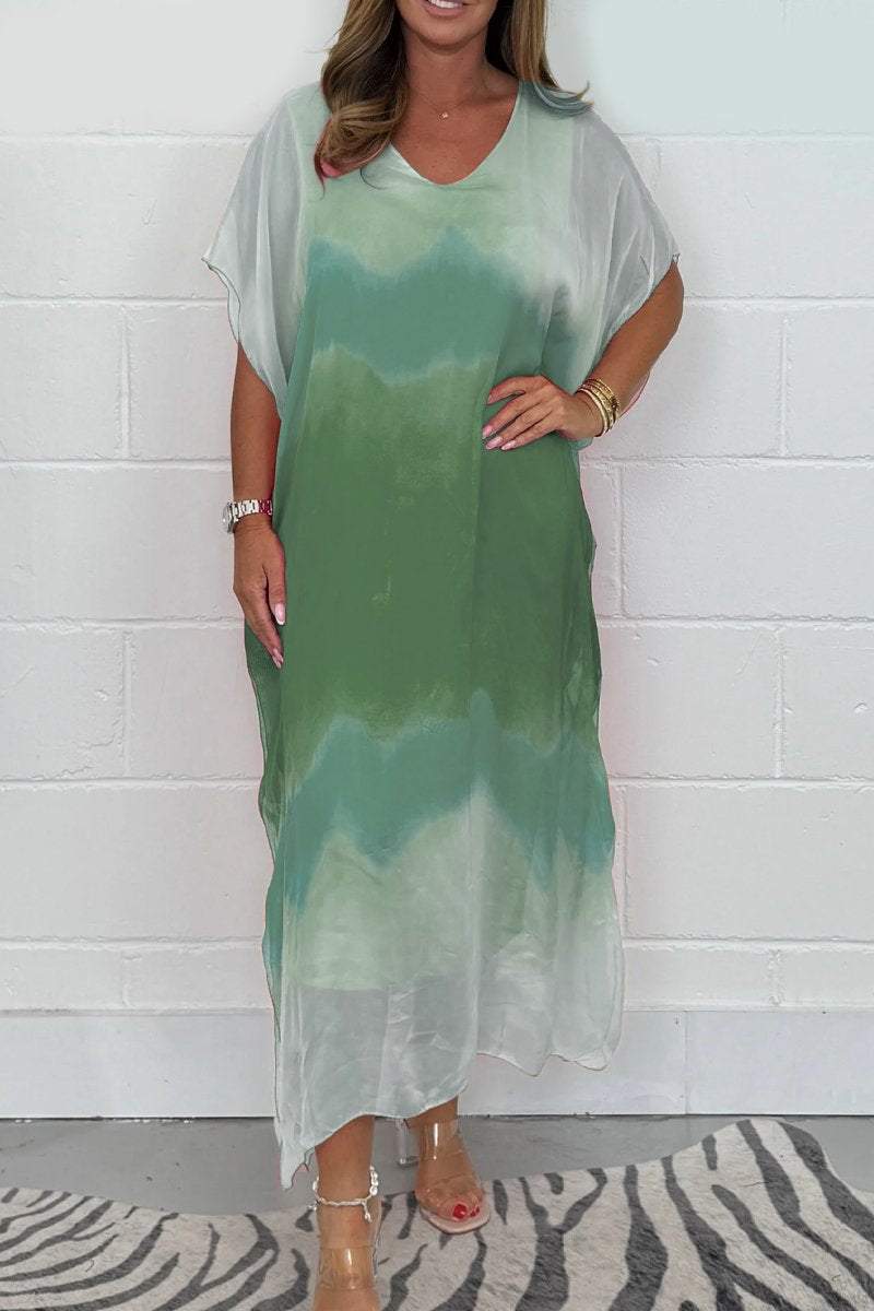 Parella™ - Maxidress van chiffon