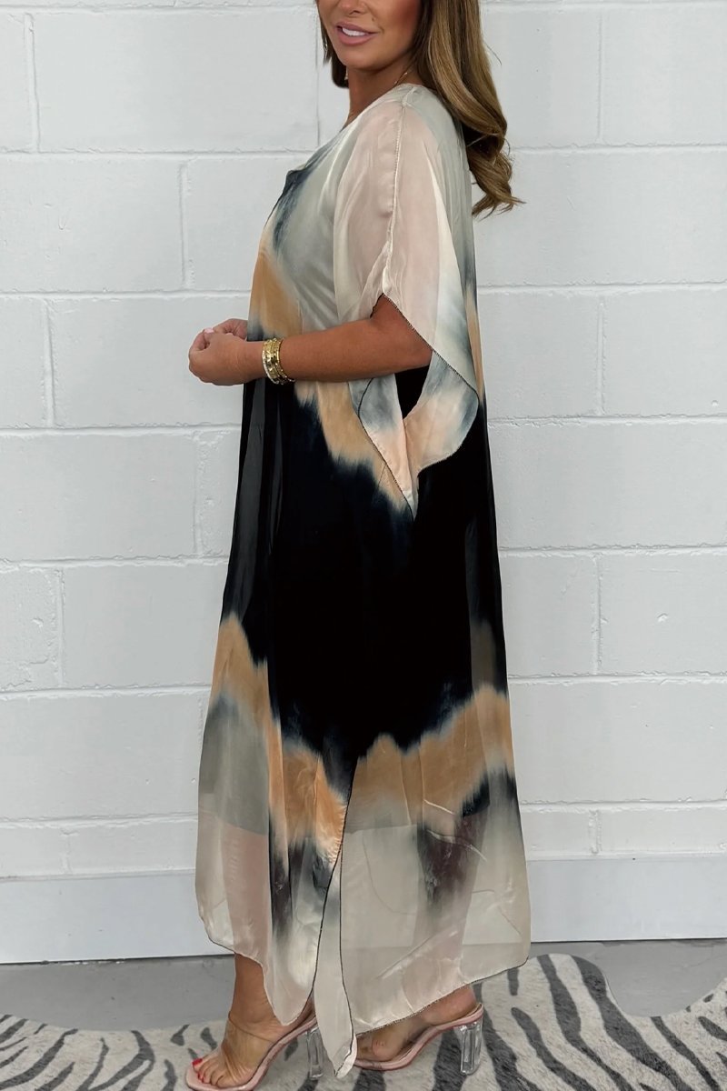 Parella™ - Maxidress van chiffon