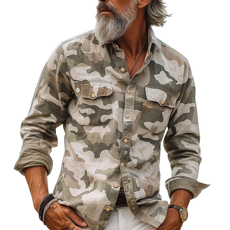 Brian™ Camouflage Overhemd