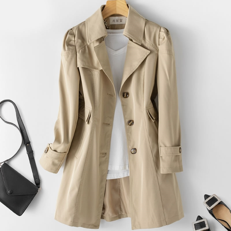 MARTINA MILA - Halflange Trenchcoat