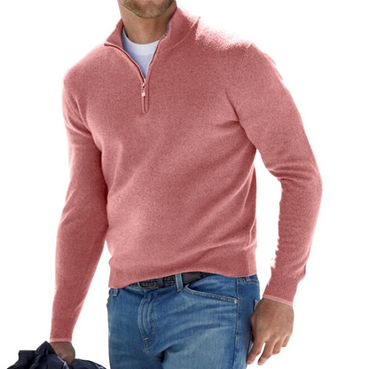 THE ROGAN HALFZIP SWEATER