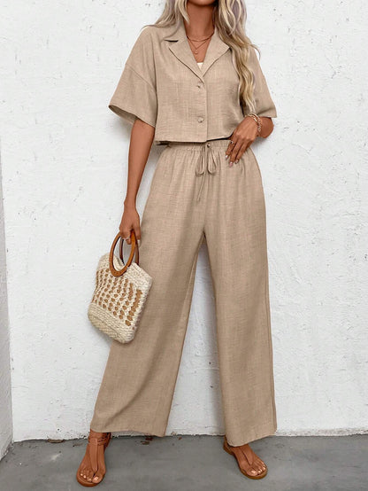 2 piece pants Set For Leisure