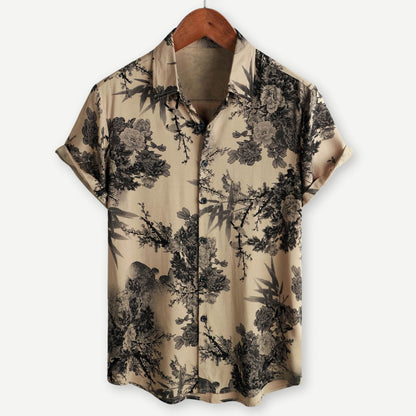 Floralis Vintage Ink Shirt