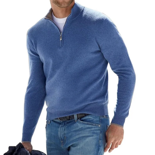 THE ROGAN HALFZIP SWEATER