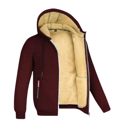 ARNO | Winterjas met capuchon fleece