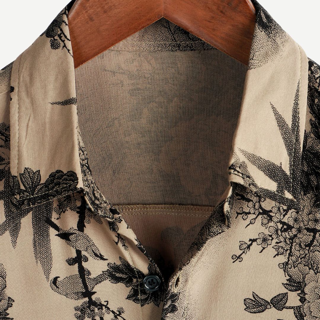 Floralis Vintage Ink Shirt