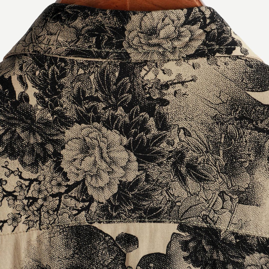 Floralis Vintage Ink Shirt