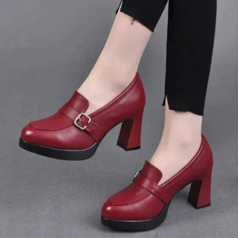 Ella | Loafers met hak