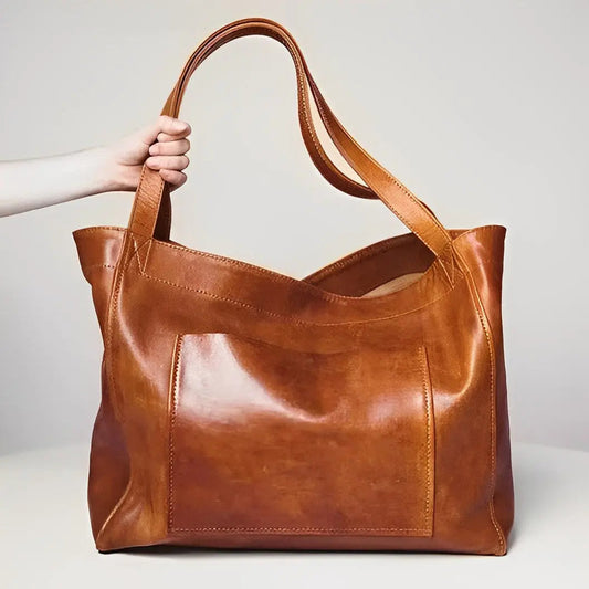 Diana - Vintage Leren Schoudertas