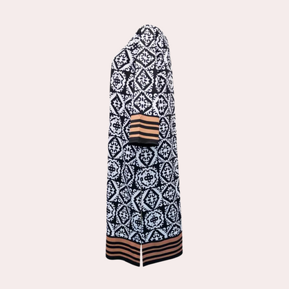 Klassieke maxi-jurk voor dames