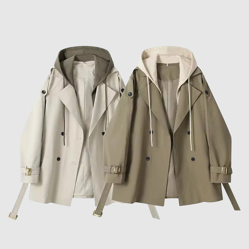 GISELLE | Premium Hooded Trenchcoat