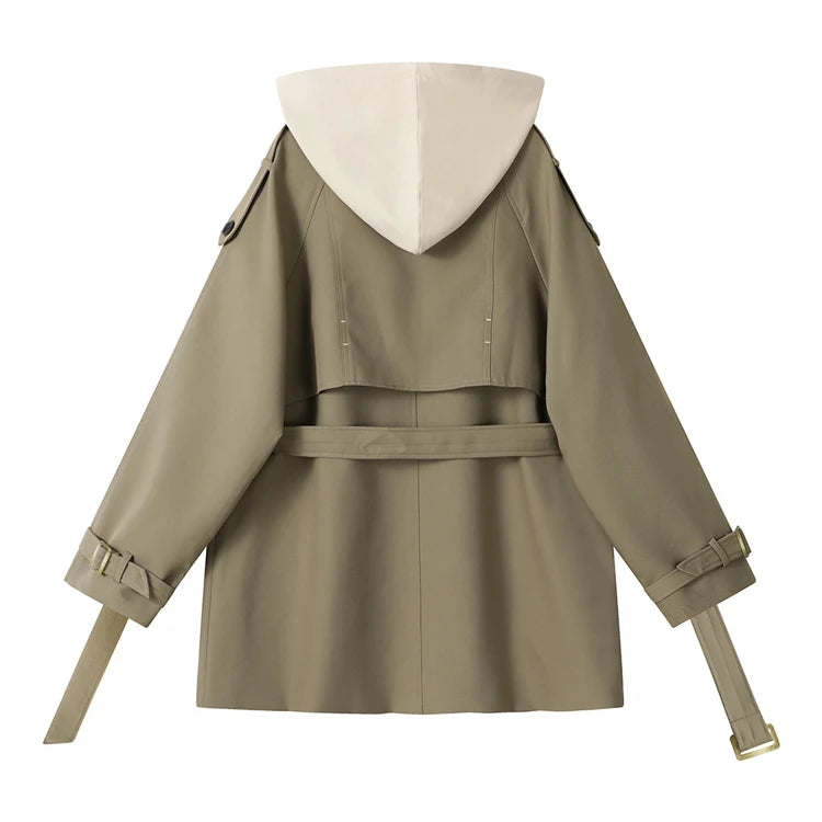 GISELLE | Premium Hooded Trenchcoat