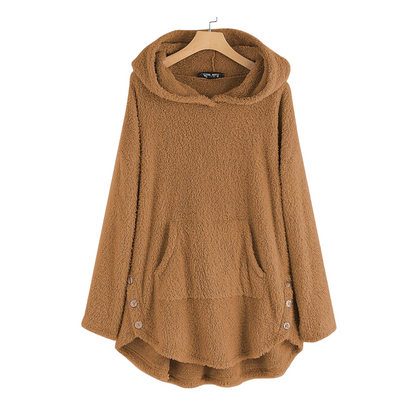 Cecilia | Ultra zachte en warme teddy hoodie