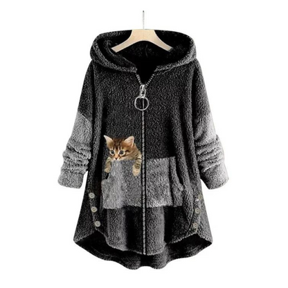 Cecilia | Ultra zachte en warme teddy hoodie