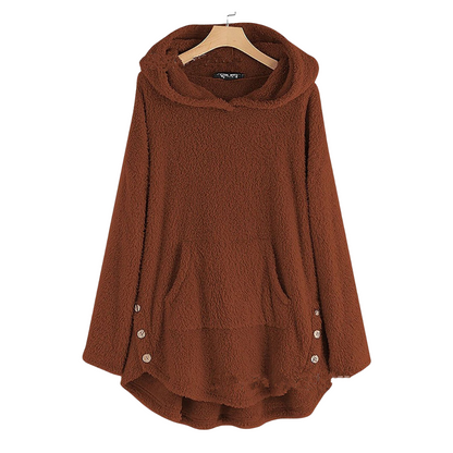 Cecilia | Ultra zachte en warme teddy hoodie