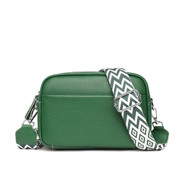 De Nova™ - Stijlvolle Leren Crossbody Tas