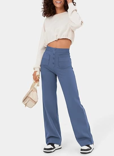 The Lucia | High Waisted Stretch Pants