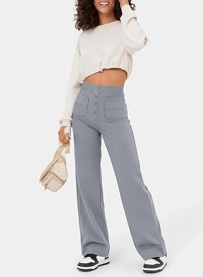 The Lucia | High Waisted Stretch Pants