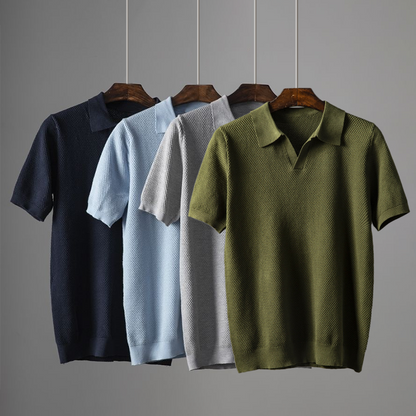 LAURENS | Katoenen Polo Shirt