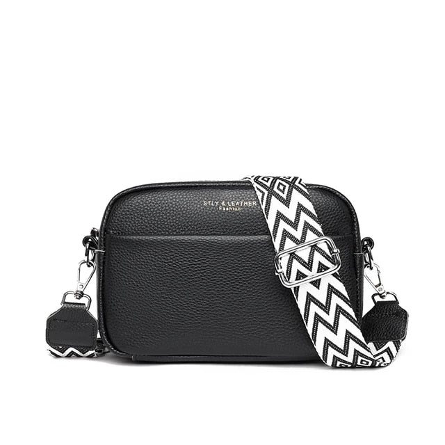 De Nova™ - Stijlvolle Leren Crossbody Tas